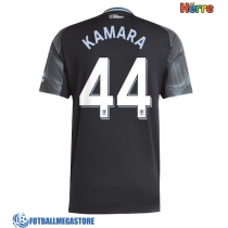 Fotballdrakt Herre Aston Villa Boubacar Kamara #44 Bortedrakt 2025-26 Kortermet